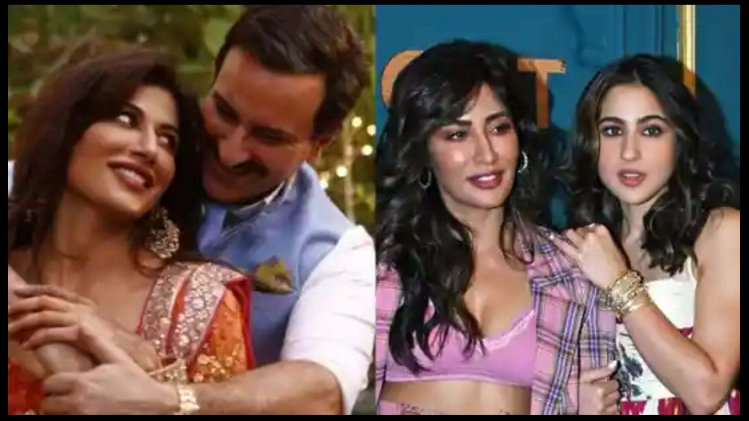 Chitrangda Singh, Saif Ali Khan, Sara Ali Khan,